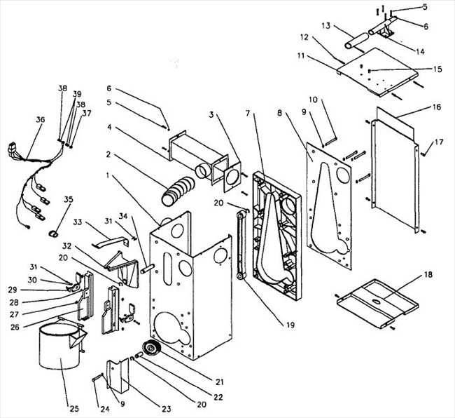 Brewer Housing Assembly - Ultima